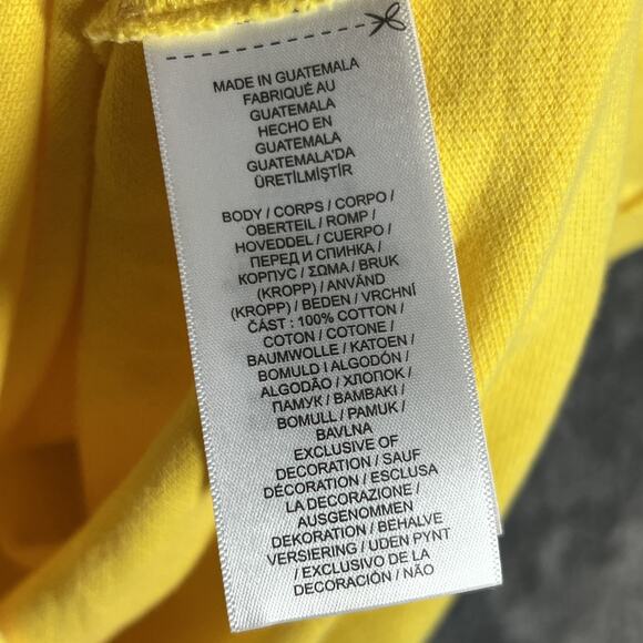 Polo Ralph Lauren Polo Shirt Mens 2XL Classic Fit Distressed Look Mesh Yellow - Picture 6 of 16